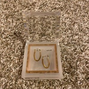 Brand New 14k Gold Hoop Earrings